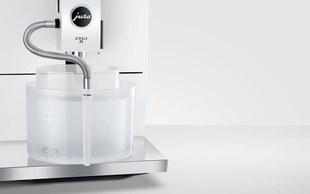 Container for milk system cleaning - JURA