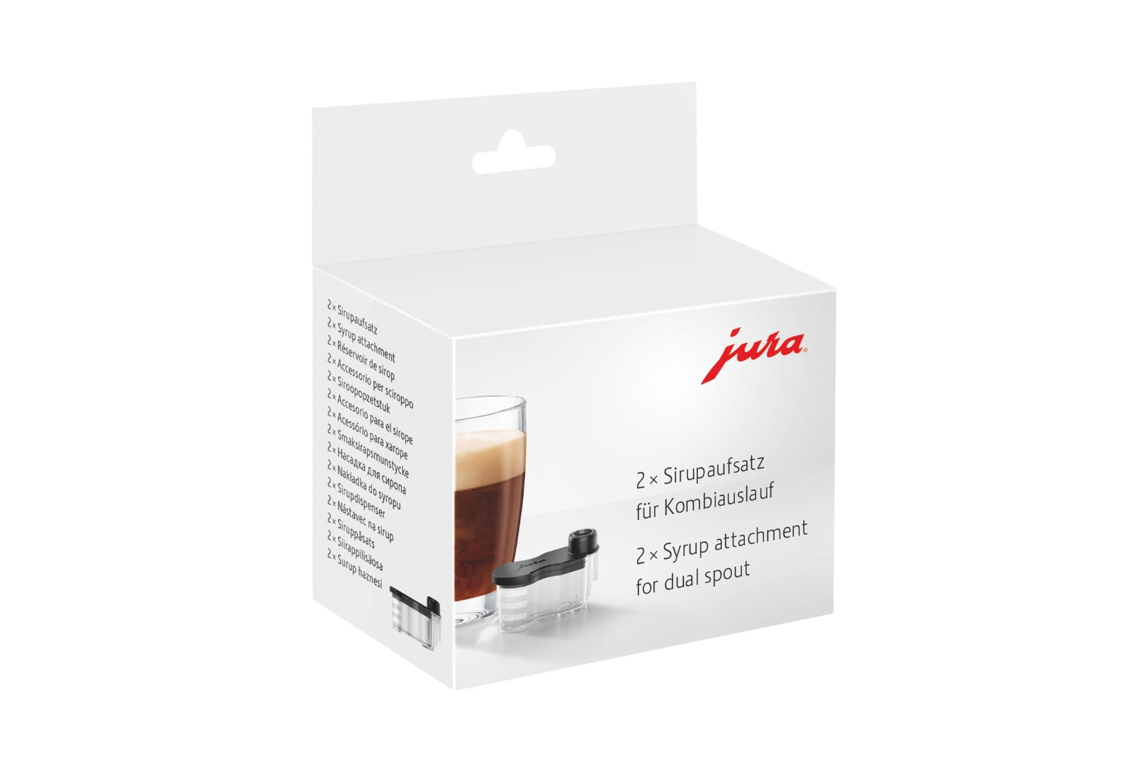 Syrup attachment for the dual spout (set of 2) - JURA