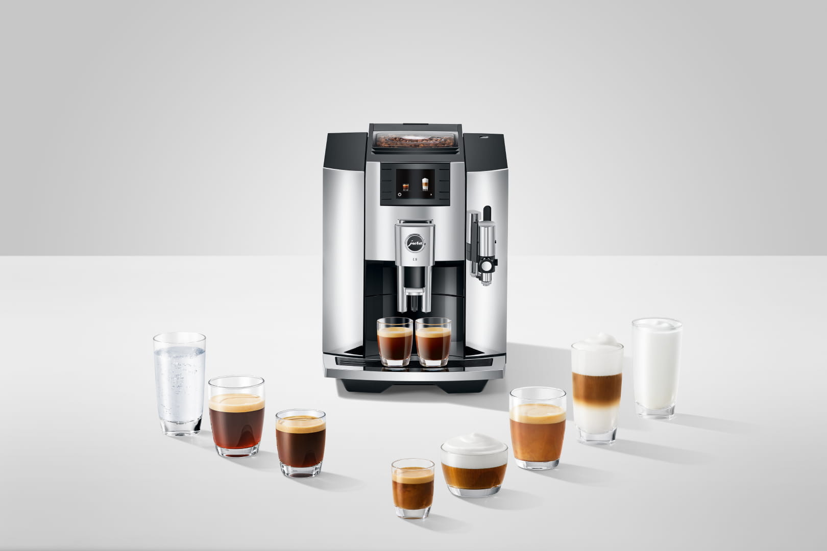 Machine à café Jura E8 - Café grain