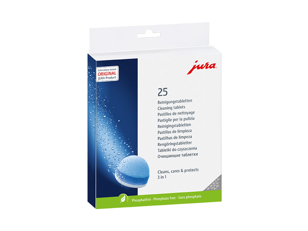 3-phase-cleaning tablets - JURA