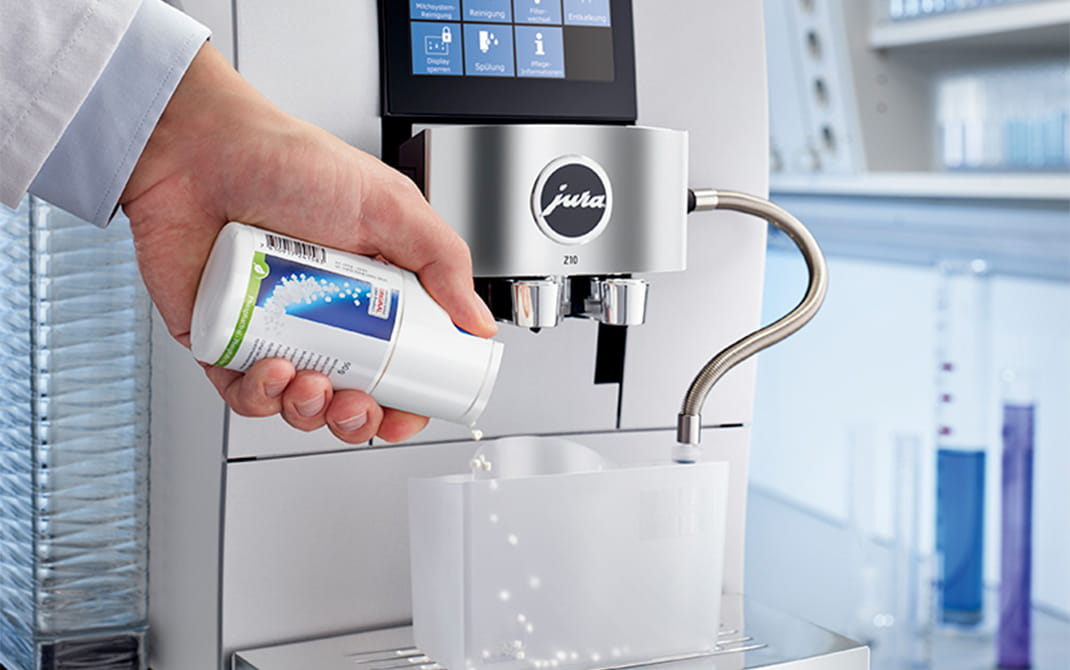 Milk system cleaning JURA USA